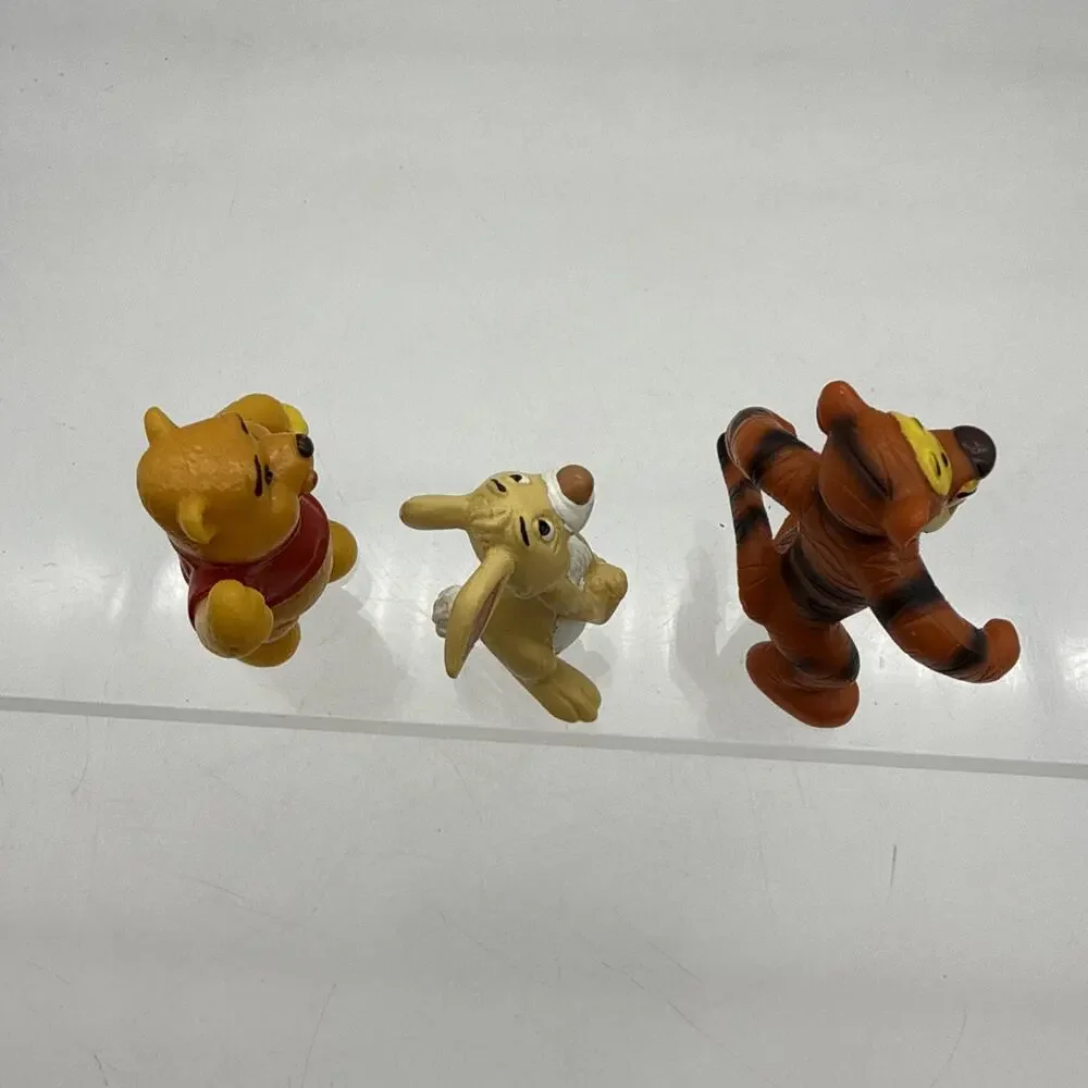 7 Bullyland Winnie The Pooh And Friends Figures Disney ~ Cake Toppers